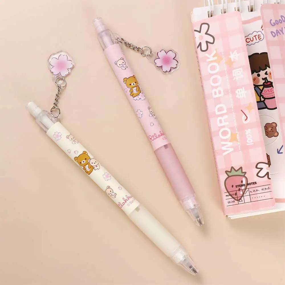 1шт Механический карандаш с мультяшным медведем 0,5/0,7 мм Kawaii Sakura 2B, автоматические карандаши, инструмент для письма, школьные канцелярские принадлежности, офисная ручка для печати