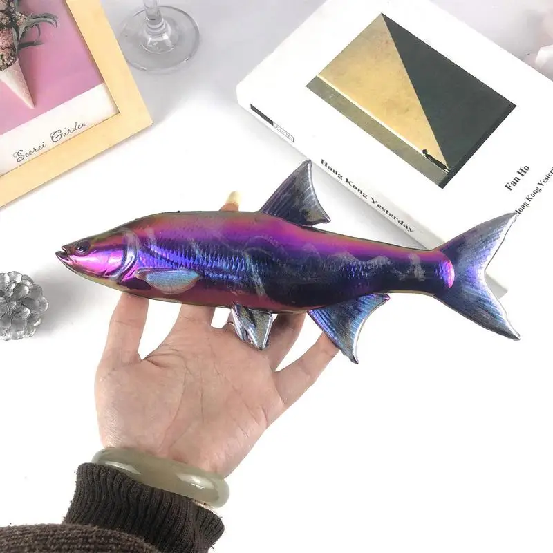 3D Форма для литья рыбы Силиконовая Форма для рыбы Прозрачная Форма для смолы Океаническое животное Эпоксидная форма для литья под давлением для домашнего Рыбного настенного искусства DIY Craf