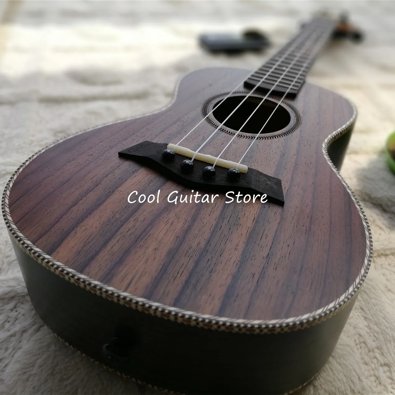 4-струнная гавайская гитара, 23-дюймовая акустическая гитара с накладкой из розового дерева, детский инструмент, матовая отделка, бесплатная доставка