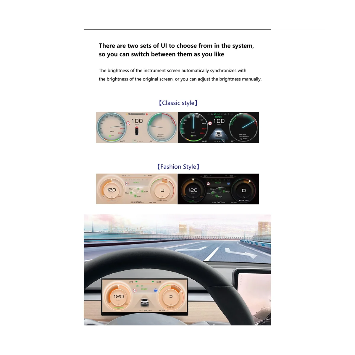 9-дюймовый HD Сенсорный экран HUD для Tesla Model 3 Model Y 2017-2023 Carplay Android AUTO Bluetooth WiFi (для AMD Ryzen + Intel Atom)