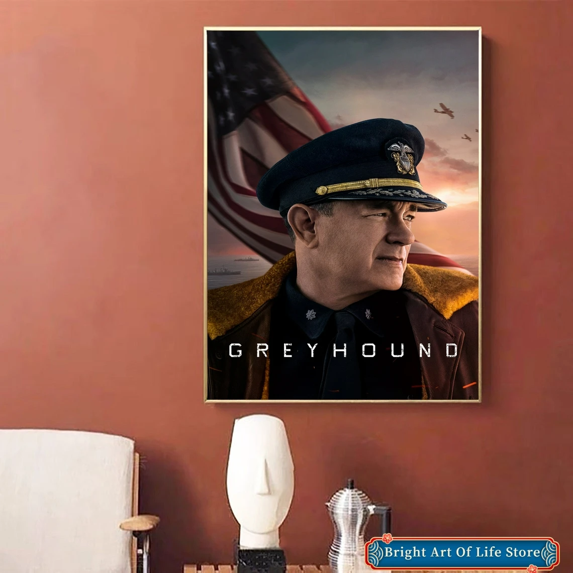 Greyhound (2020) Обложка для постера классического фильма 