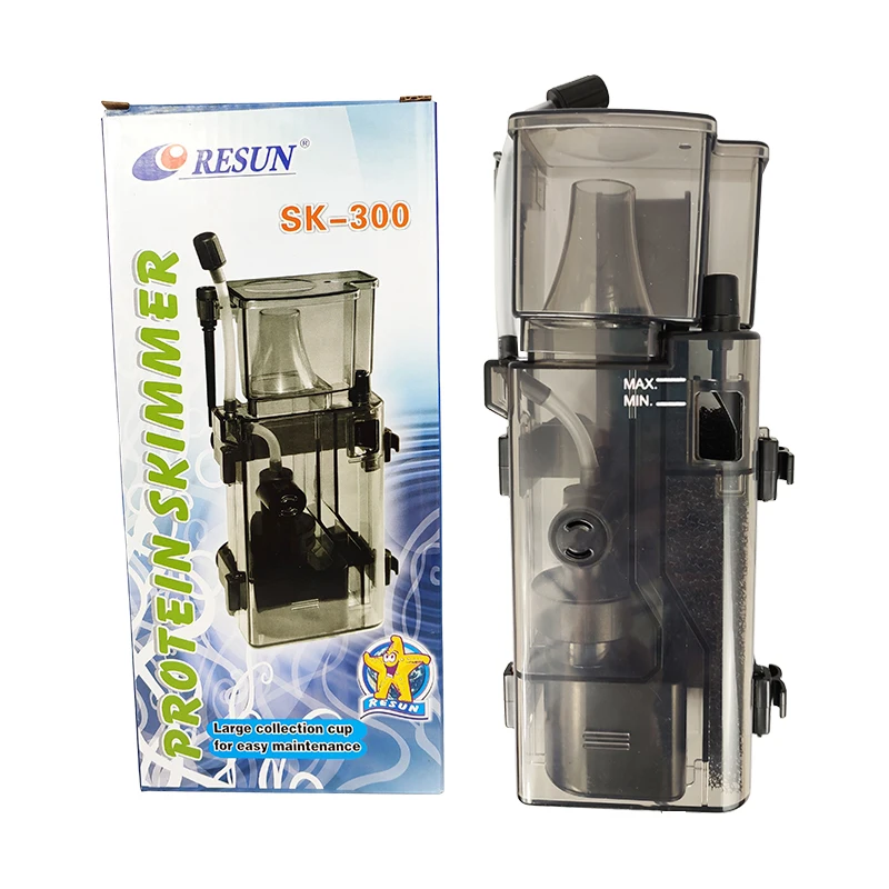 Resun SK-300 300Л/Ч Морские Рифовые Коралловые Рыбы Аквариумная Система Фильтрации Nano Protein Skimmer