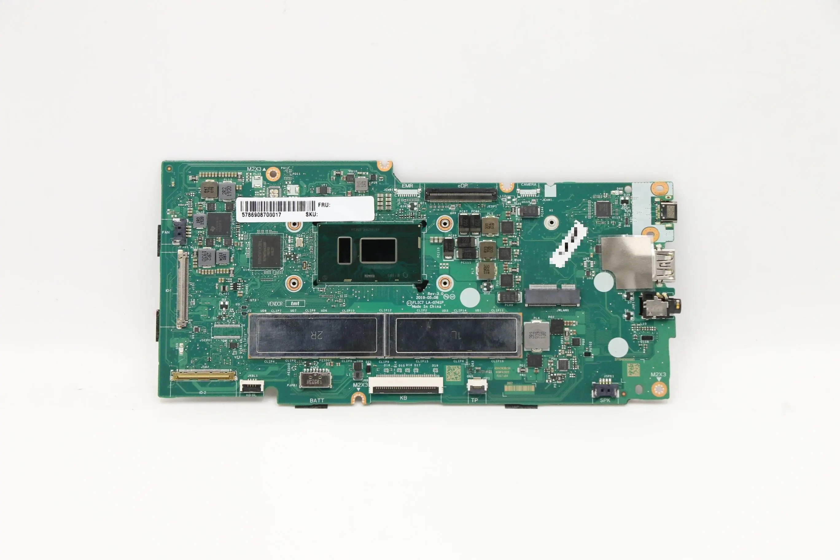 SN LA-G741P FRU PN 5B20S72408 процессор intelPentium4417U Модель совместимой замены материнской платы ноутбука Chromebook C340-15
