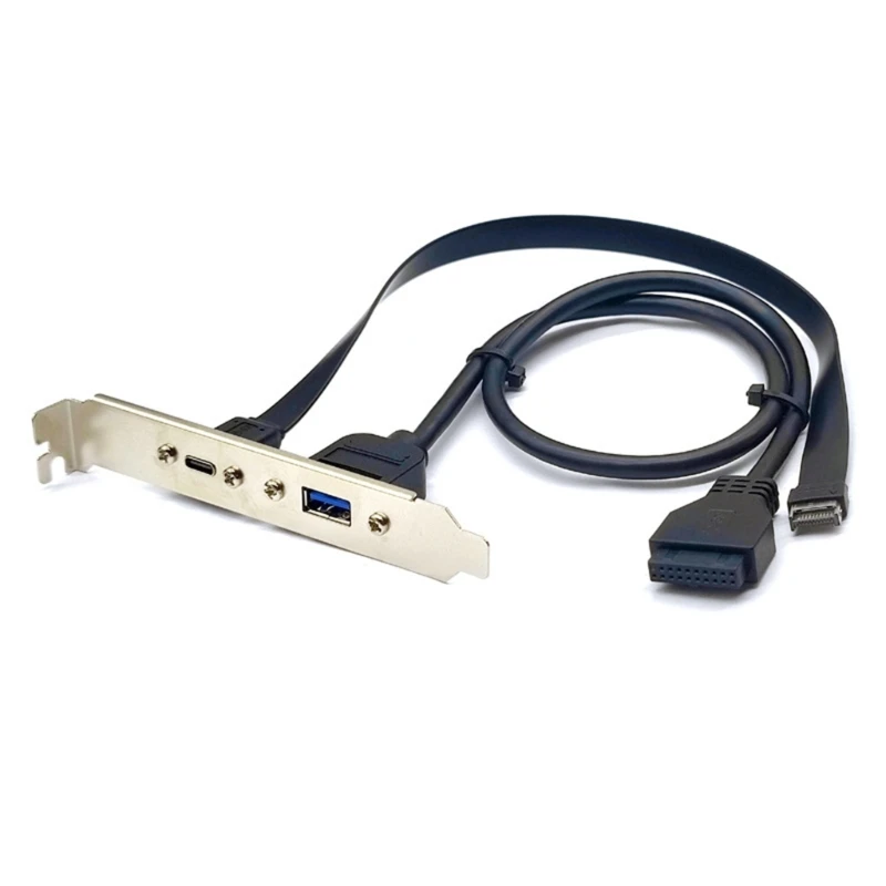 Y1UB Разъем USB3.2 на передней панели, удлинительный кабель типа E к USB C, высокая скорость