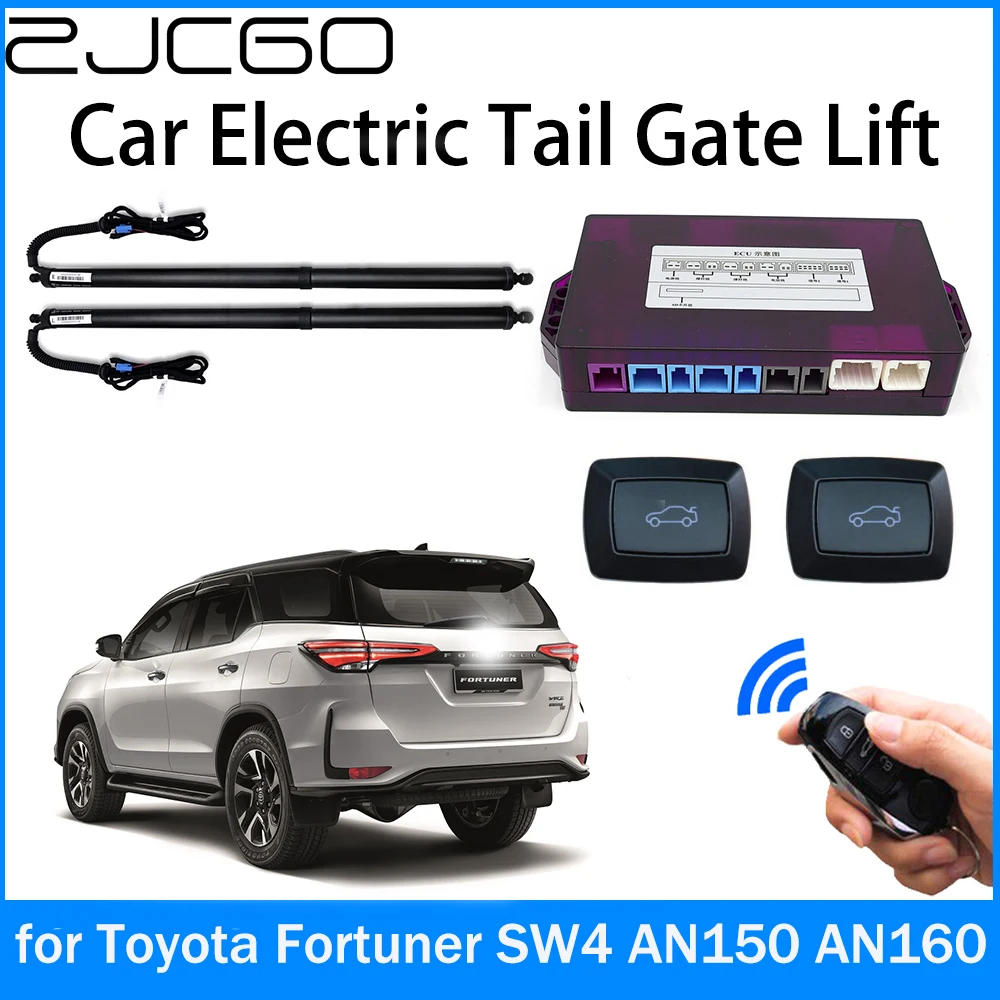 ZJCGO Автомобильный Силовой Багажник С Электрическим Всасыванием Задней Двери Интеллектуальная Стойка Подъема Задней Двери для Toyota Fortuner SW4 AN150 AN160 2016 ~ 2022