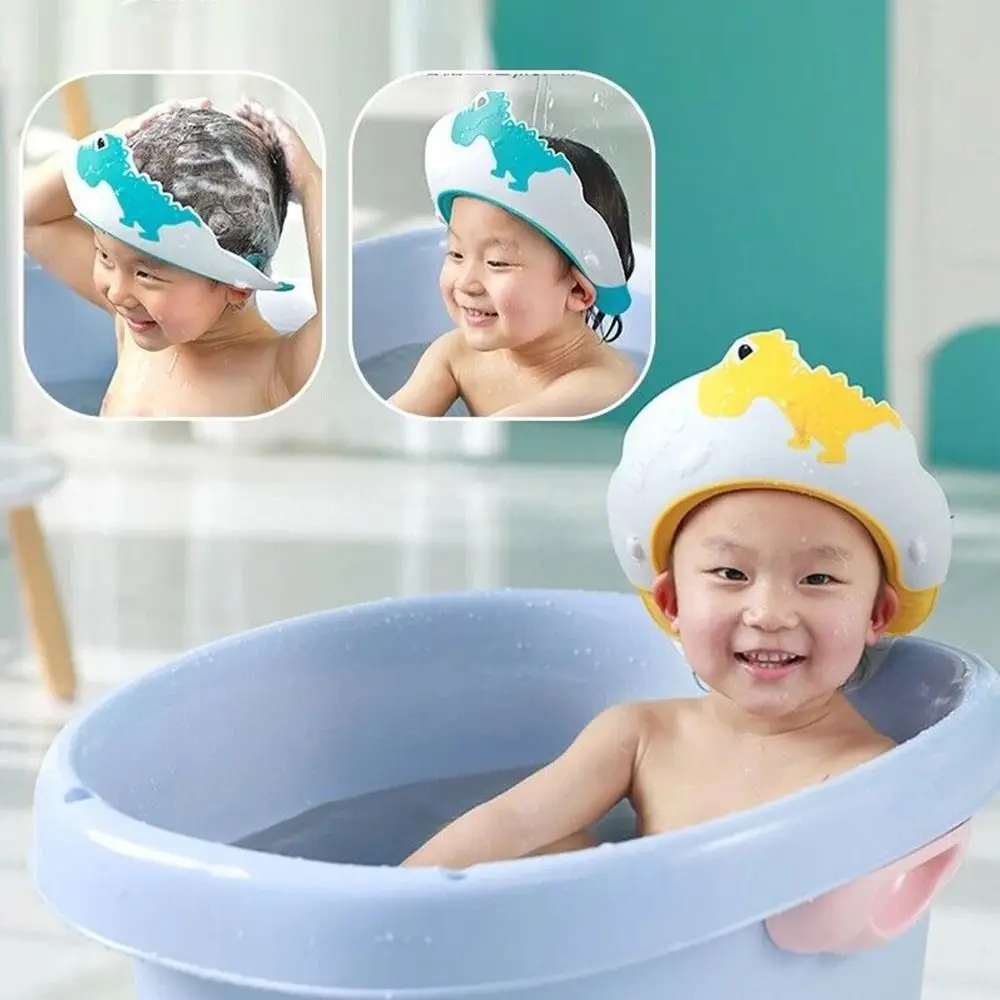 Безопасная для купания Регулируемая защита ушей, крышка для ванны, шапочка для душа, шапочка для мытья волос, шампунь Артефакт