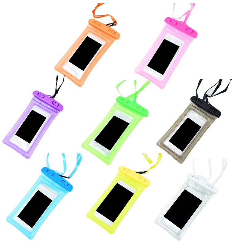 Водонепроницаемый чехол для мобильного телефона, универсальный чехол для мобильного телефона / водонепроницаемая упаковка с ремешком, сенсорный экран, сухой пакет