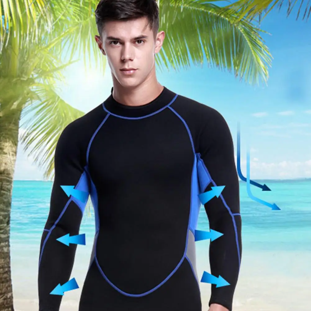 Гидрокостюм для всего тела, 3 мм, сохраняющий тепло в холодной воде, Неопреновый водолазный костюм для мужчин и женщин, водолазный купальник для серфинга, сноркелинга