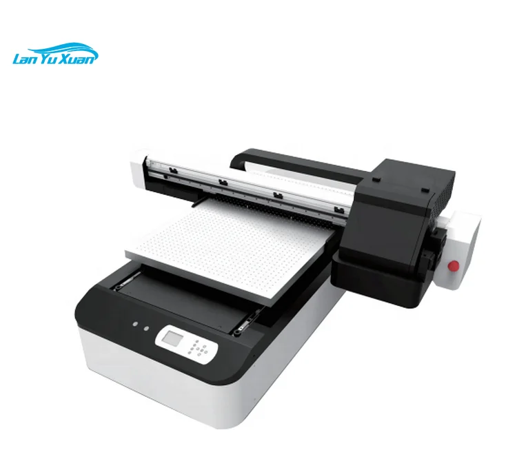 Горячая распродажа 6090 планшетный принтер DTF UV (2/3 шт. tx800/xp600 опционально, CMYKLcLmWV, оснащен фотопринтом)