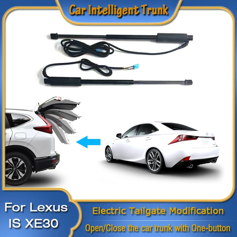 Для Lexus IS XE30 2013 ~ 2023, открывание багажника с электроприводом, всасывание задней двери, Интеллектуальная модификация стойки подъема задней двери.