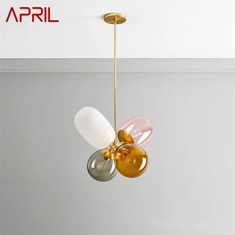 Креативный подвесной светильник APRIL Nordic, современный абажур из воздушных шаров, светодиодные лампы, светильники для украшения дома и детей