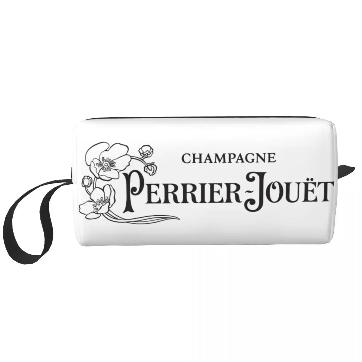 Милая Дорожная сумка для туалетных принадлежностей с логотипом Perrier Champagne Jouets для женщин, Косметический Органайзер для макияжа, Набор для хранения косметики, набор для макияжа