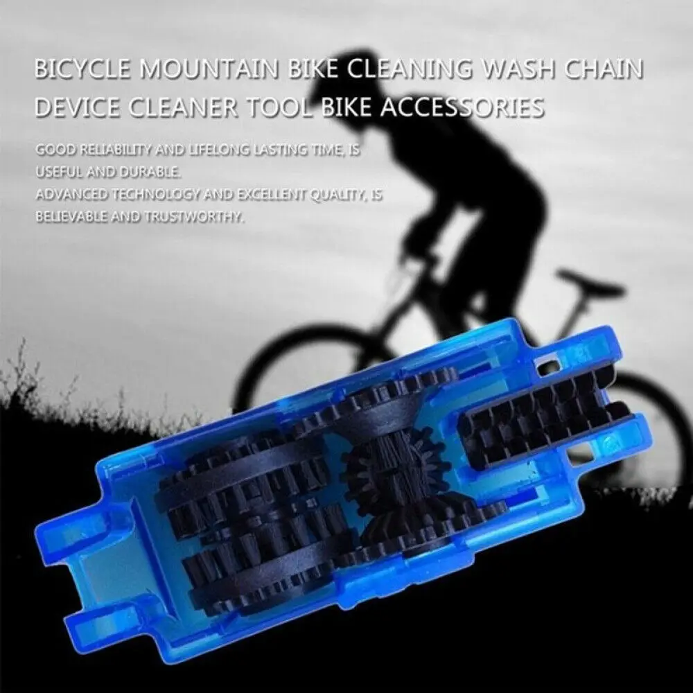Набор для чистки щетки для велосипедной цепи, очиститель цепи, масло для защиты велосипеда, подходит для аксессуаров для горных велосипедов