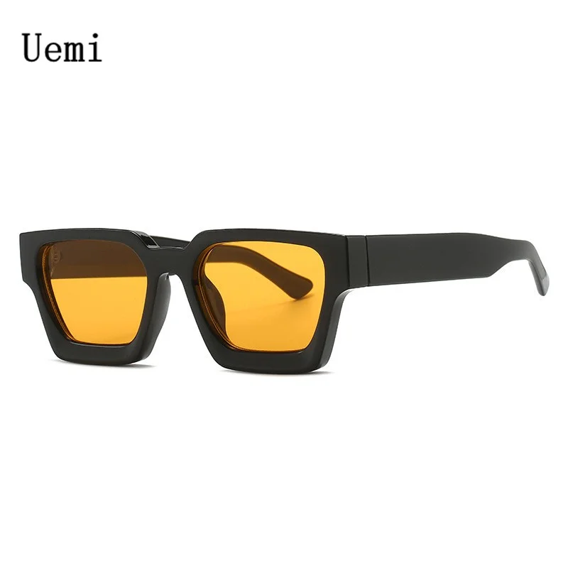 Новая ретро-классика, Квадратные солнцезащитные очки для женщин, мужчин, модный Люксовый бренд, Солнцезащитные очки в винтажной оправе, Современные женские Мужские оттенки UV40