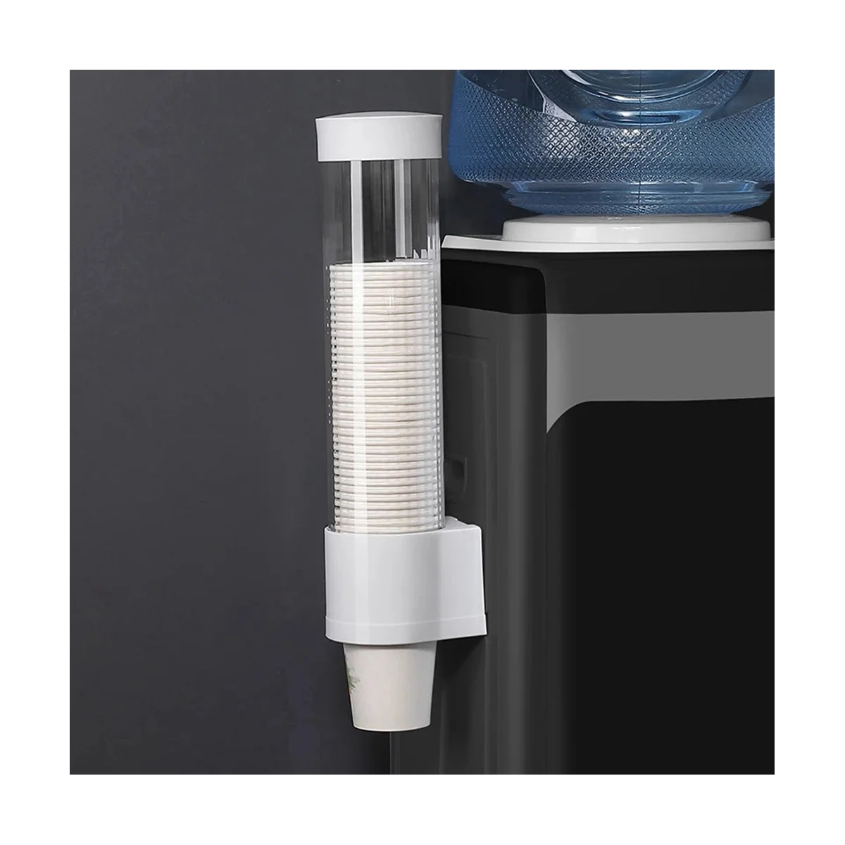 Одноразовый подстаканник для автоматического удаления стаканов, бумажный подстаканник для воды, настенное хранилище для креативного хранения