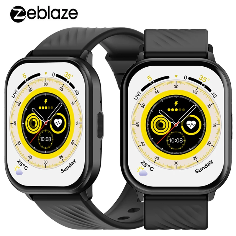Оригинальные умные часы Zeblaze GTS 3 для мужчин и женщин, голосовой вызов по Bluetooth, IP68, Водонепроницаемый Мониторинг состояния здоровья, 2,03 