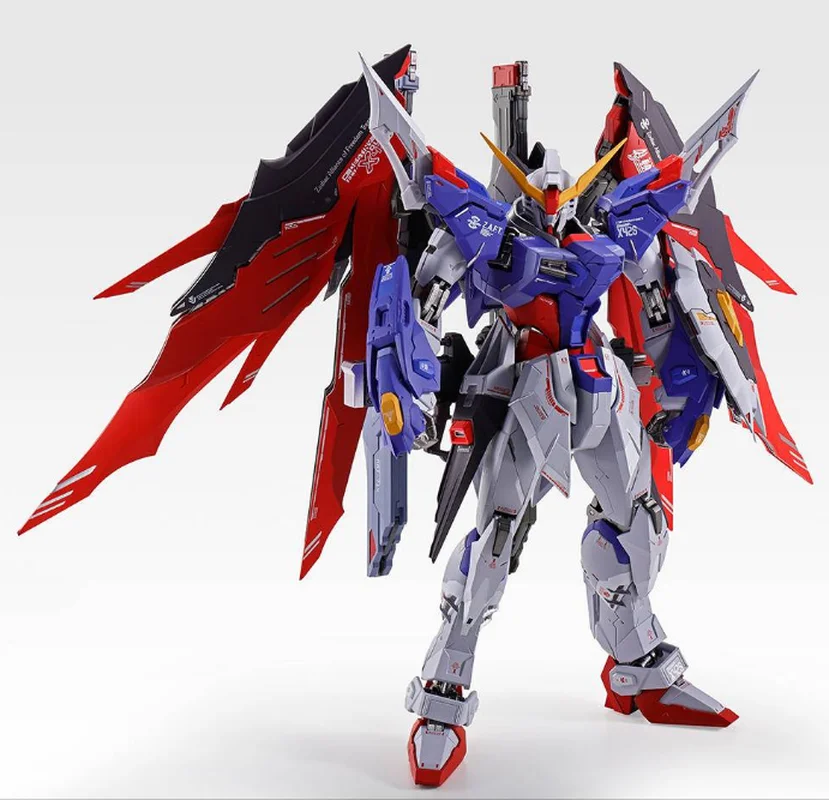 Оригинальный модельный комплект Bandai Металлическая сборка Destiny Gundam Soul Red 1/100 Аниме Фигурка Модель Игрушки Модель Подарки для мальчиков