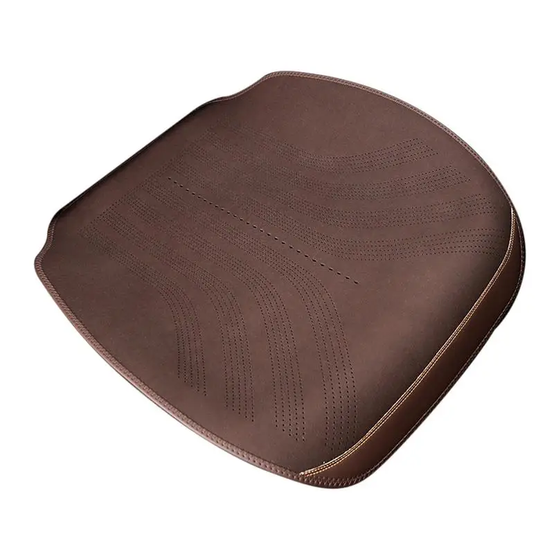 Подушка Для автокресла, ультратонкая дышащая подушка для стула, подушка на все сезоны, летний вентилируемый охлаждающий коврик для водительских сидений
