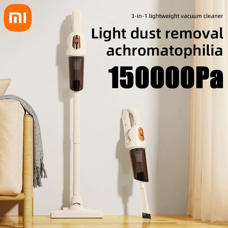 Портативный Беспроводной автомобильный пылесос Xiaomi 150000PA Ручной пылесос для бытовой техники Мощная уборочная машина Автомобильный пылесос