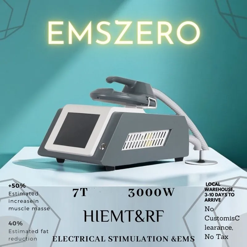 Портативный тренажер для мышечной стимуляции EMSzero мощностью 3000 Вт Ems NEO RF Slimming, сжигающий жир, формирующий фигуру