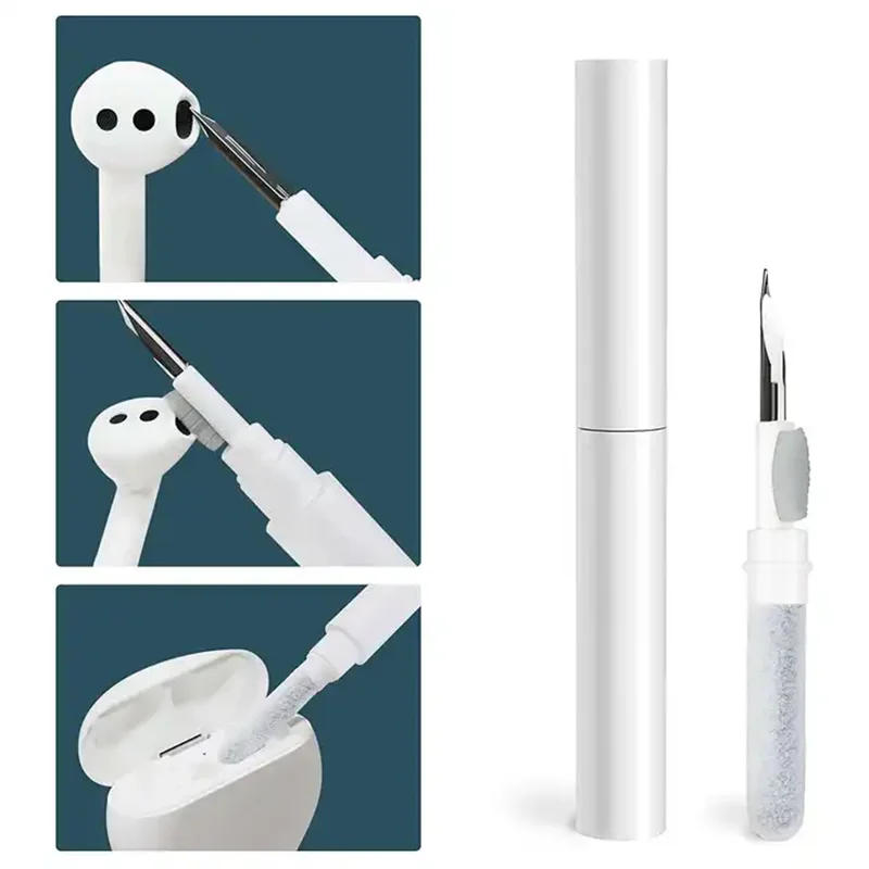 Ручка для чистки наушников, многофункциональный набор для чистки, мягкая щетка для беспроводных наушников, чехол для гарнитуры BT, компьютерная камера, мобильный телефон
