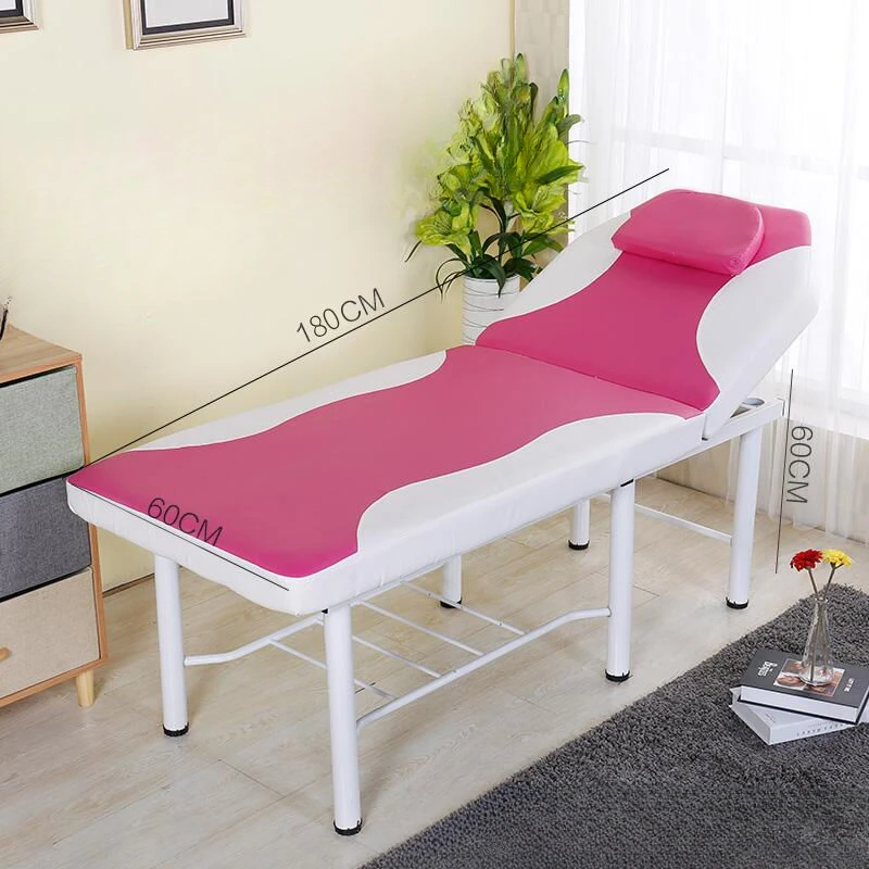 Складная косметическая кровать, массажная кровать для физиотерапии, прижигание, огненная терапия, кровать для вышивания ресниц