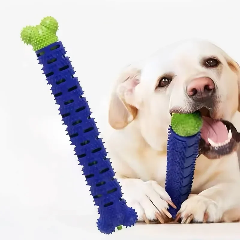 Собачья коренная палочка из пищевого силикона, не содержащего BPA, форма кости Для чистки зубов собаки, Интерактивная имитация прикусов, имитация зоотоваров