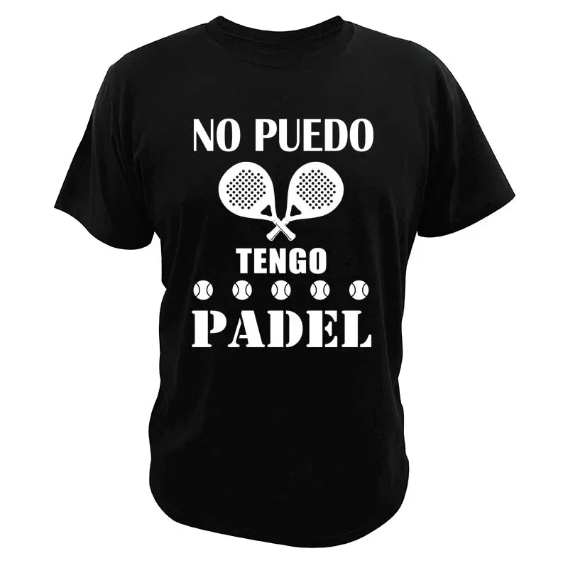 Футболка Porque Pierdo Al Padel, забавные футболки, повседневная мягкая мужская одежда премиум-класса, футболки, горячая распродажа