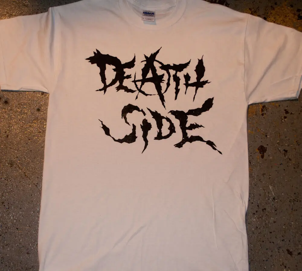 Футболка с логотипом Death Side (панк oi kbd crass discharge guaze bastard stalin)