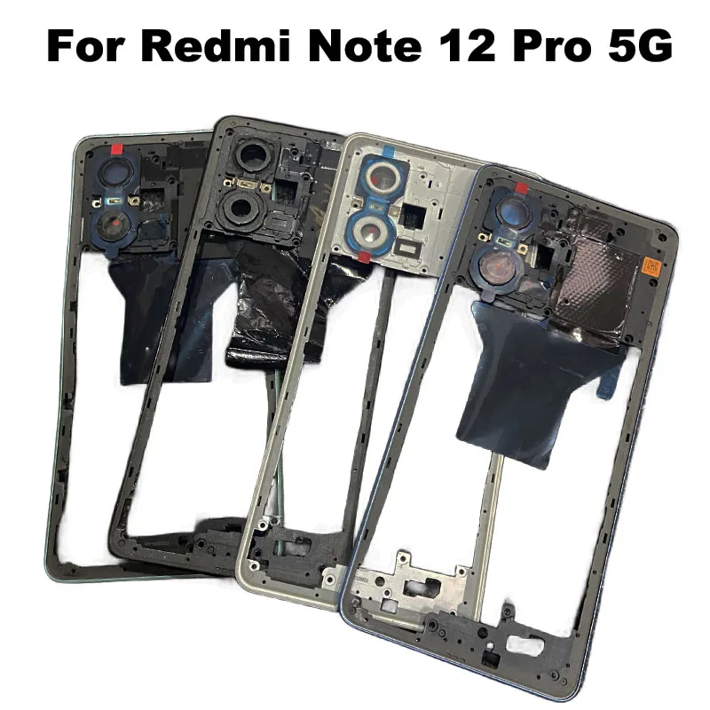 Для Xiaomi Redmi Note 12 PRO 5G Средняя рамка ЖК-экран Передняя рамка Корпус Рамка Замена пластины шасси