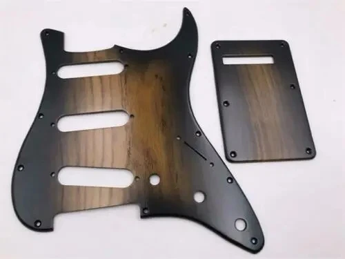 Накладка SSS, задняя панель и винты из дерева Айлант для гитары в стиле FD ST