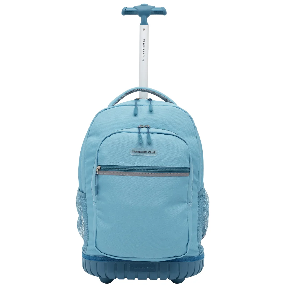 Сумки для кемпинга, походные сумки, дорожные сумки, 18-дюймовый рюкзак на колесиках, Aqua, бесплатная перевозка